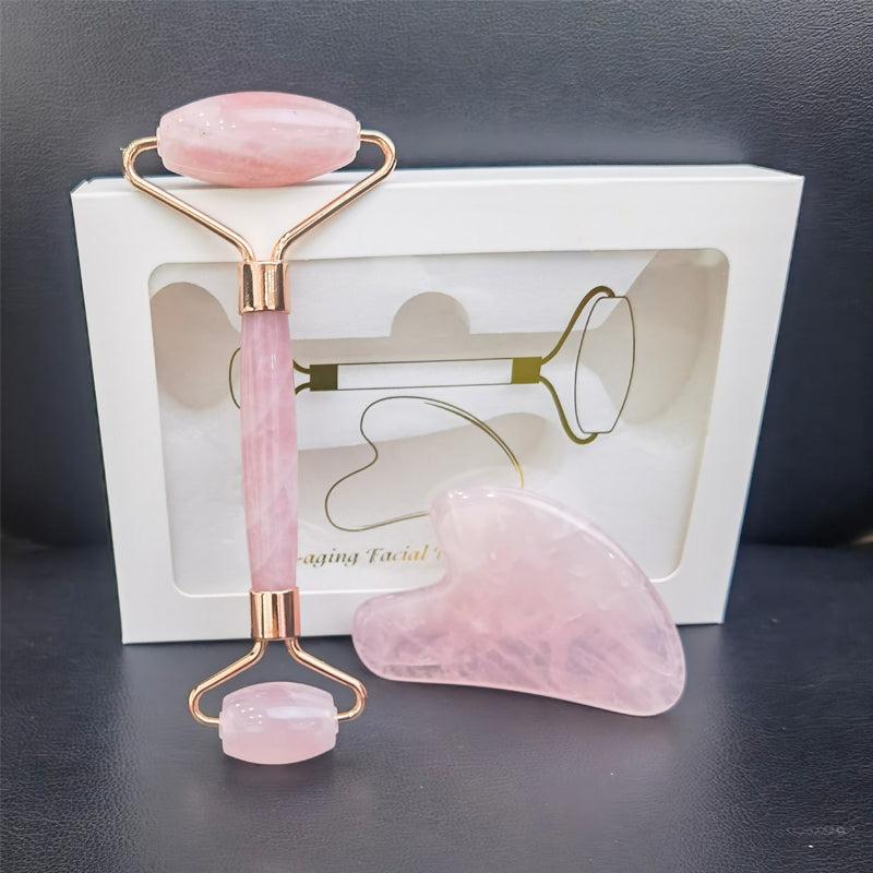 Gua Sha Face Roller Kit