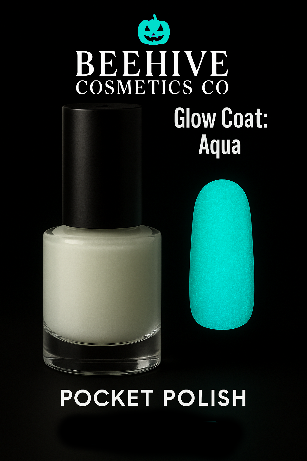 Bee Ready GLOW Coat - Glow In The Dark Clear Topcoat - 5ml