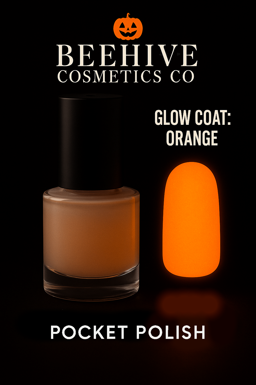 Bee Ready GLOW Coat - Glow In The Dark Clear Topcoat - 5ml