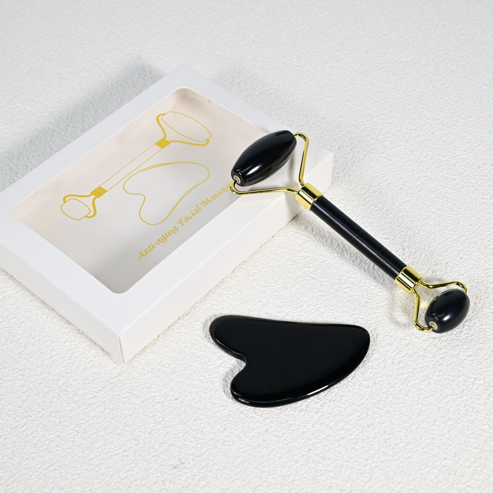 Gua Sha Face Roller Kit